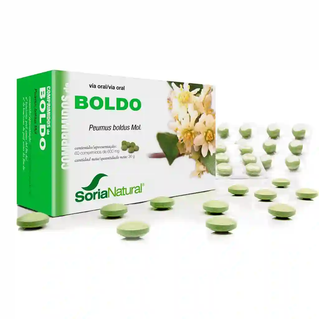 BOLDO SORIA NATURAL 60 tablets