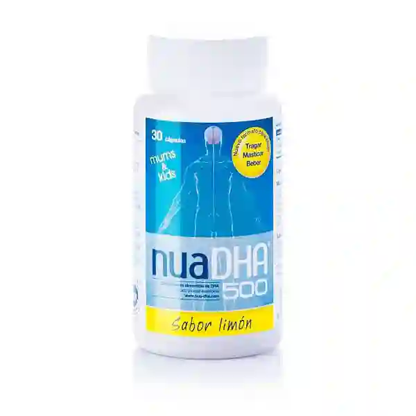 NUA DHA 500 LIMON 60 chewable tablets