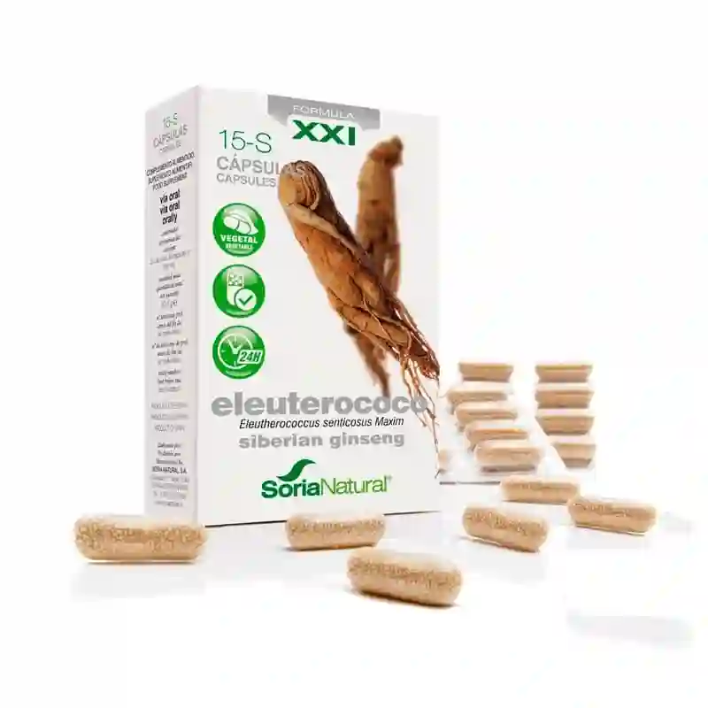 Eleuterocococococcus Siberiano Soria Natural 30 capsules