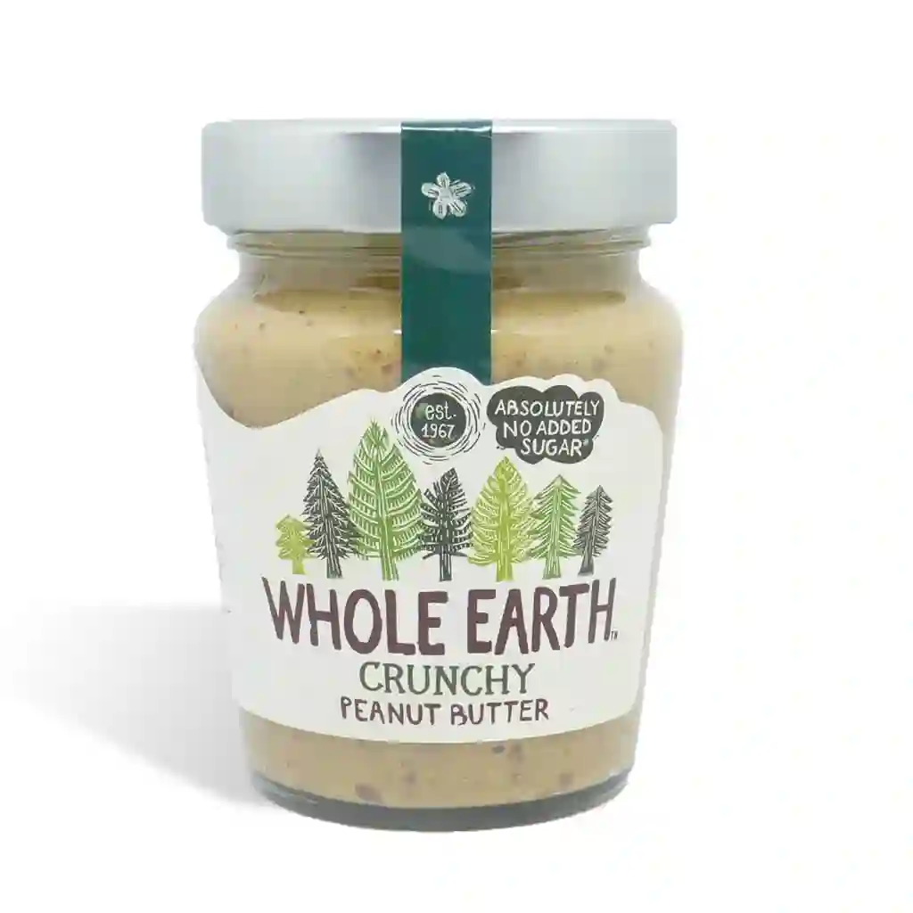 Crunchy peanut cream bio Whole Earth 227 g