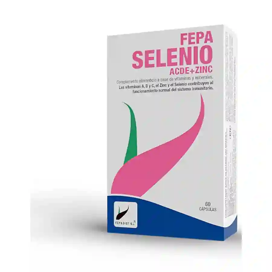 FePA Selenio ACDE+ZINC 60 Capsules · Fepadiet