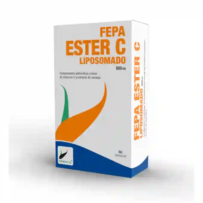 Fepa Ester C Liposomada 60 Cápsulas · Fepadiet