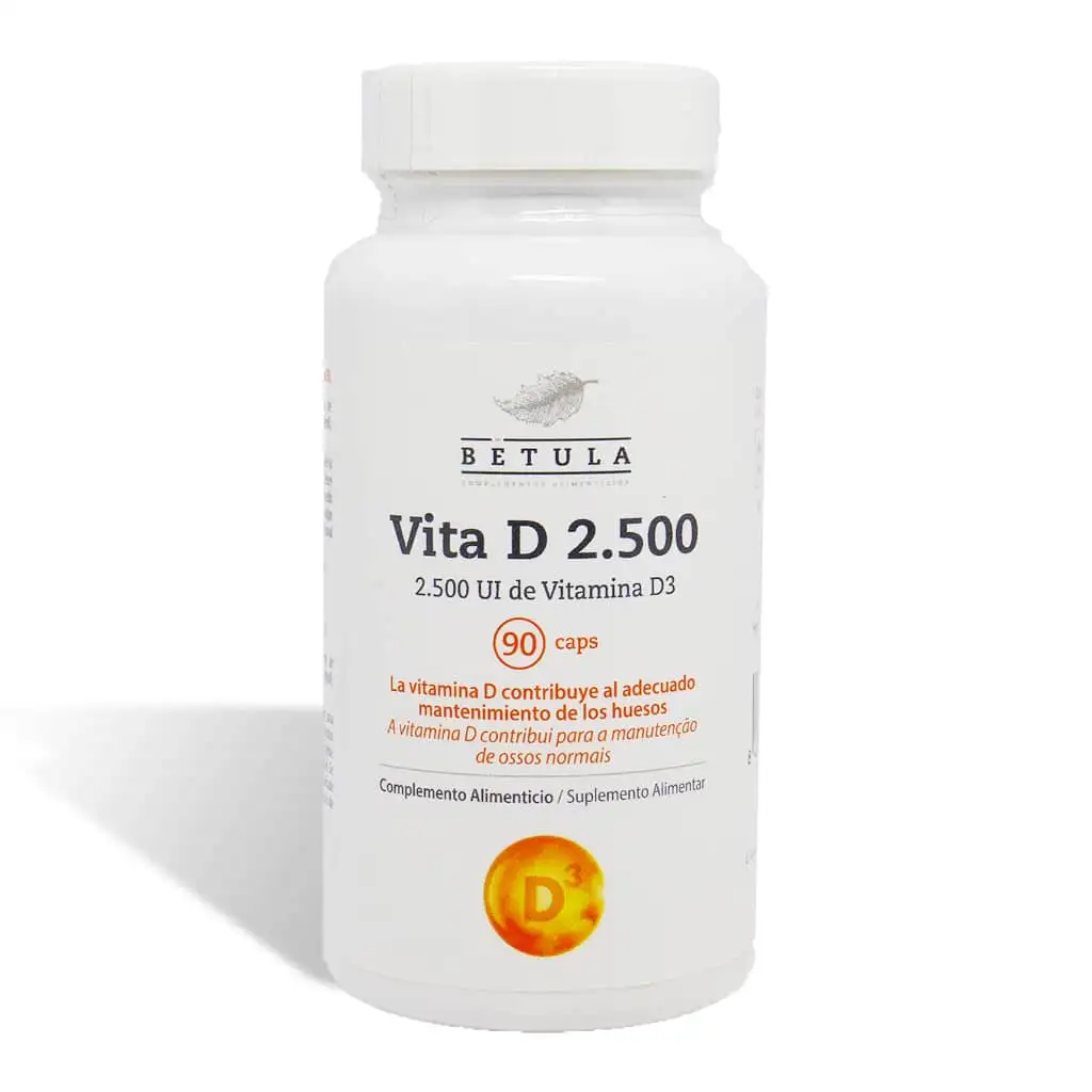 Vita D 2500 Bétula 90 Capsules