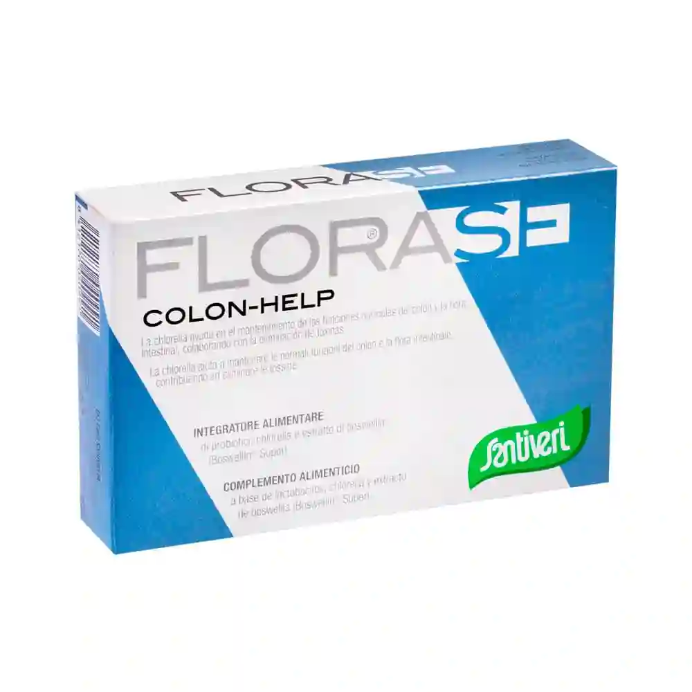 FLORase Colon Help Santiveri 40 Capsules