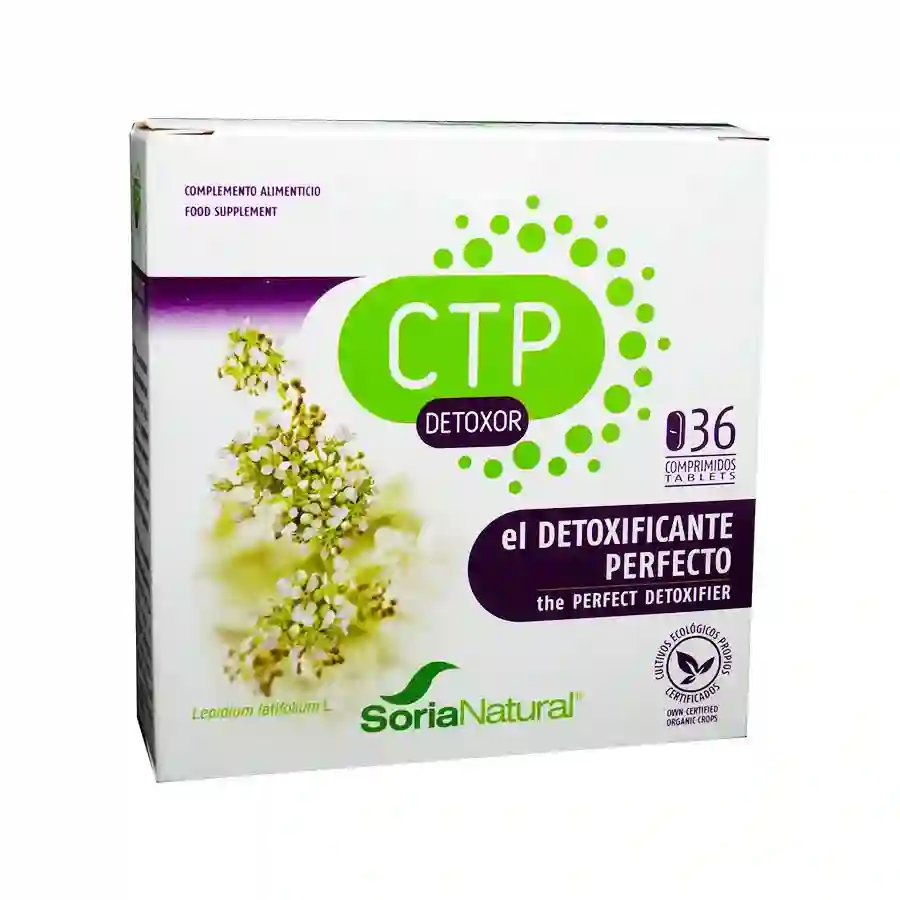 CTP Detoxor Soria Natural 36 tablets