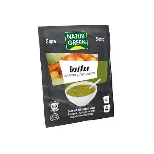 Sopa Bouillon con avena y trigo Bio Naturgreen 40 g
