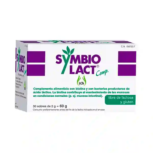 Symbiolact comp Laboratorios Cobas 30 Sobres