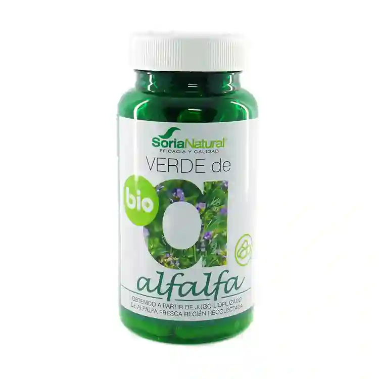 Alfalfa Green Soria Natural 80 Capsules