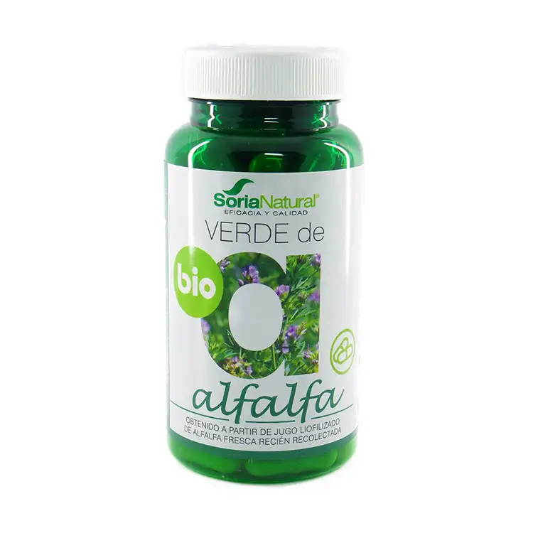 Alfalfa Green Soria Natural 80 Capsules