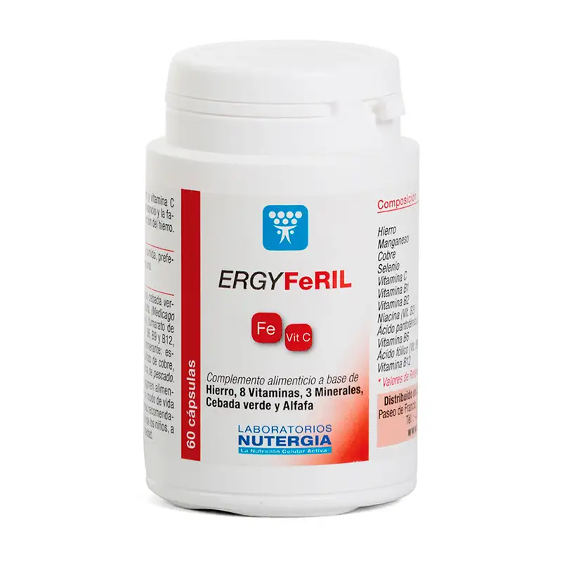 ERGYFERIL NUTERGY 60 CAPSULES