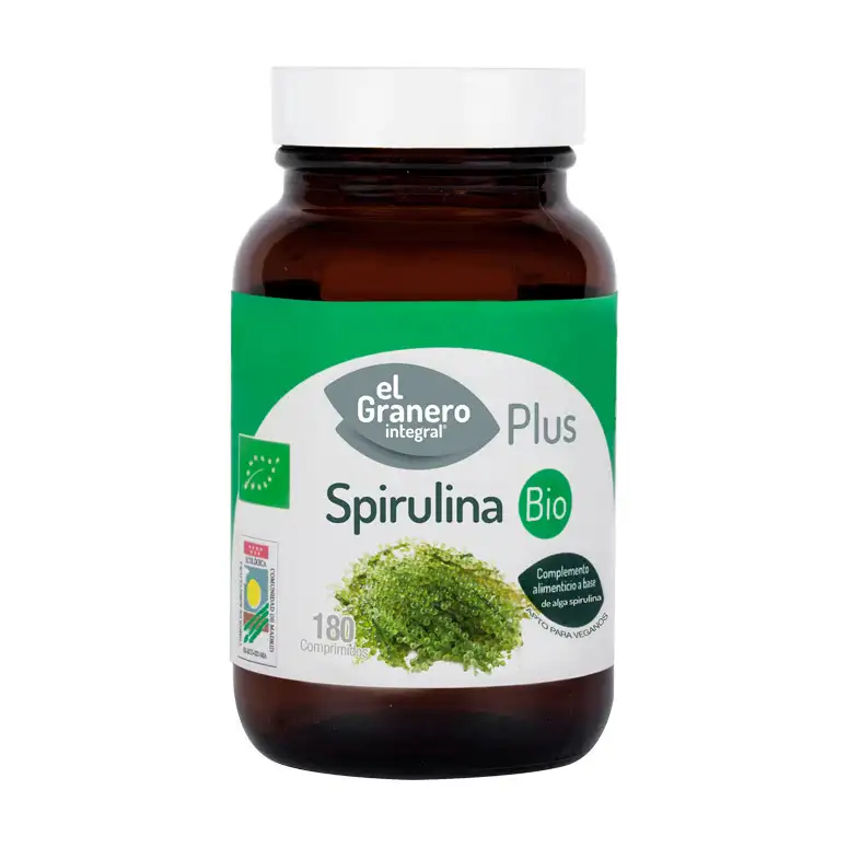 Spirulina bio the integral barn 180 tablets)