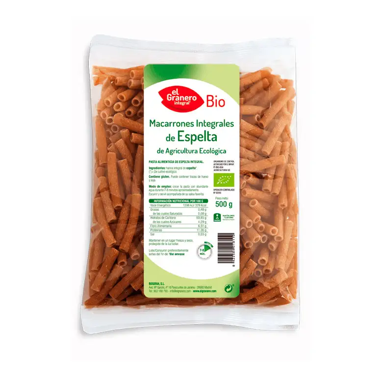 Integral spelled macaroni the integral barn (500 g)