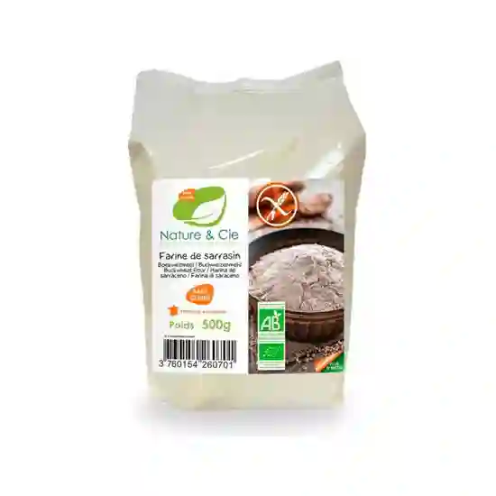 Harina de Trigo Sarraceno S/G Nature&Cie (500 g)
