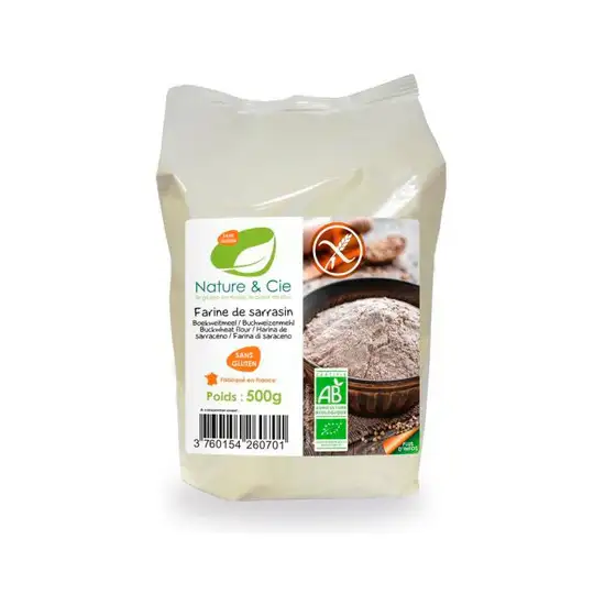 Harina de Trigo Sarraceno S/G Nature&Cie (500 g)