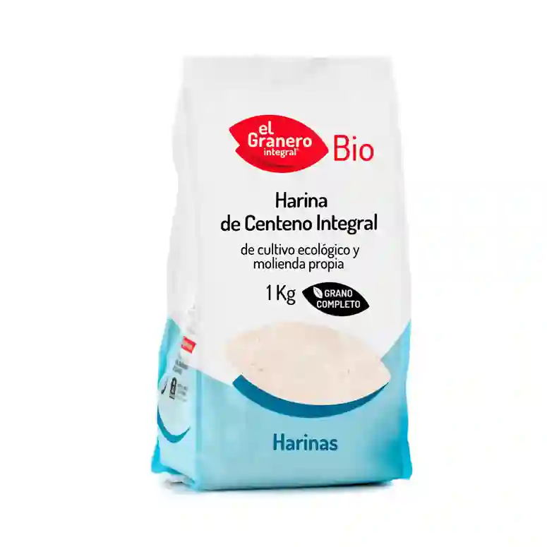 Harina Integral de Centeno El Granero Integral (1 kg)
