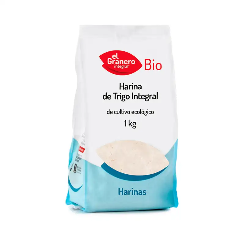Harina de trigo integral El Granero Integral (1 kg)