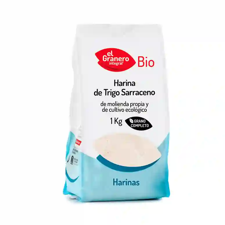 Harina de Trigo Sarraceno El Granero Integral (1 kg)