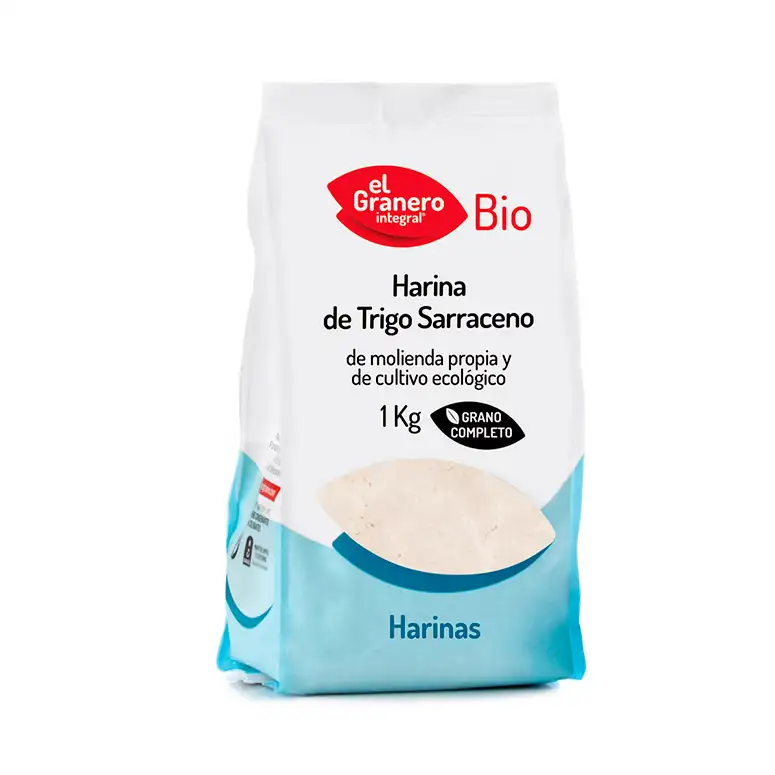 Harina de Trigo Sarraceno El Granero Integral (1 kg)