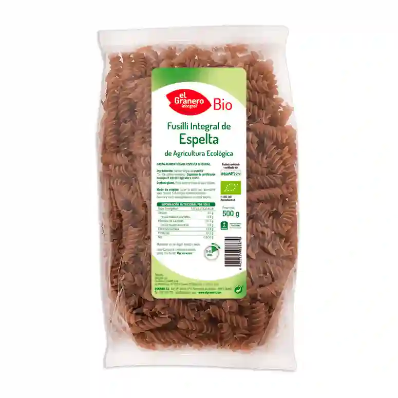 Integral spelled fusilli the integral barn (500 g)