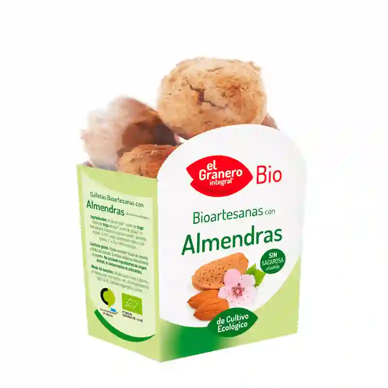 Artisan cookies with almond the integral barn (220 g)