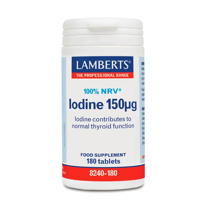 Iodine 150 µg lamberts 180 tablets