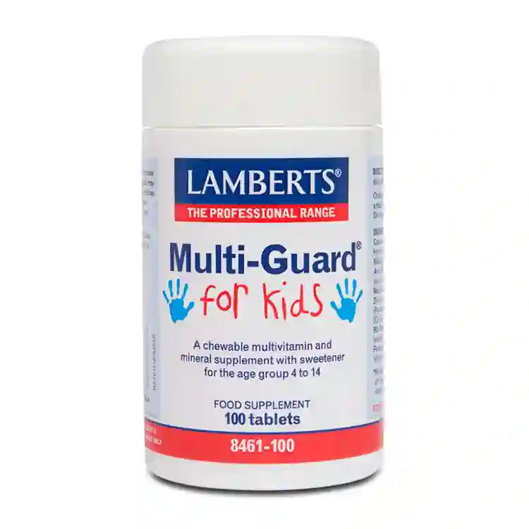 Multiguard® for children. Lamberts 100 Tablets Vitamins and Minerals