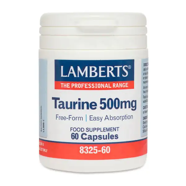 Taurine Lamberts · 60 capsules