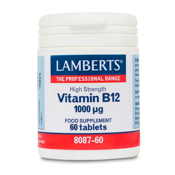 Vitamin B12 1000 µg Lamberts 60 Tablets