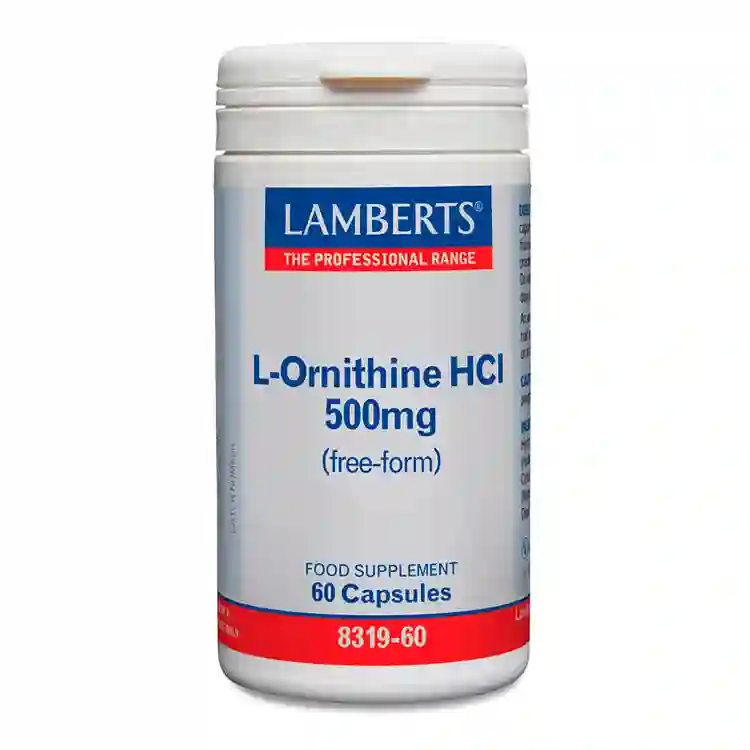 500 mg lamberts ornithine 60 capsules