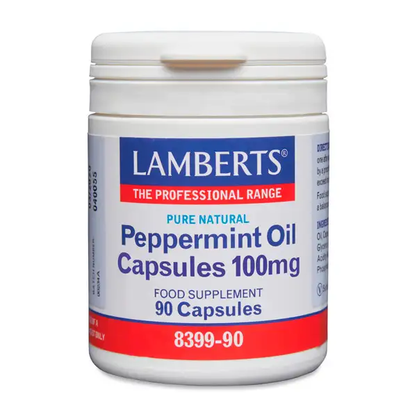 Mint oil 100 mg lamberts 90 capsules