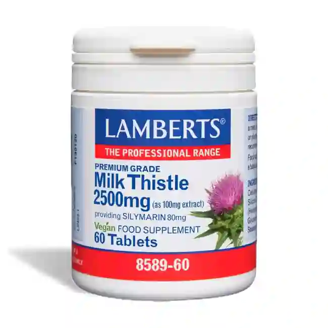Cardo Mariano Lamberts 2500 mg 60 tablets