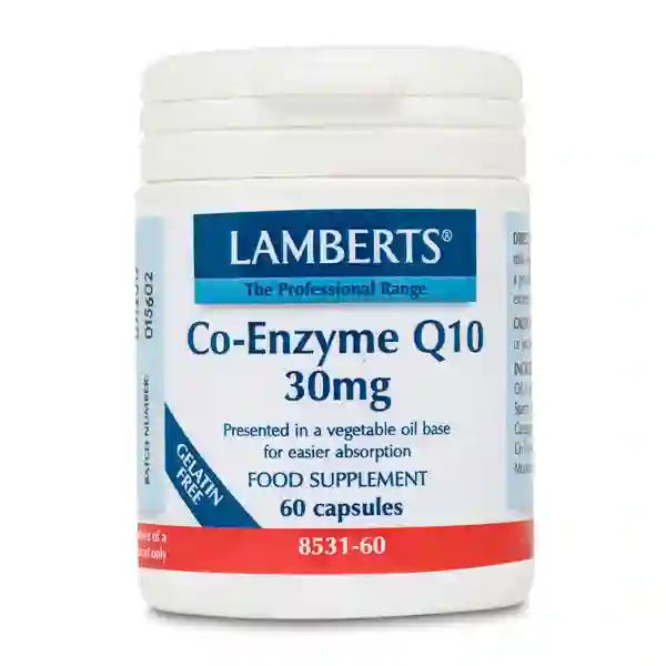 Co-Enzyme Q10 30 mg Lamberts 60 Capsules