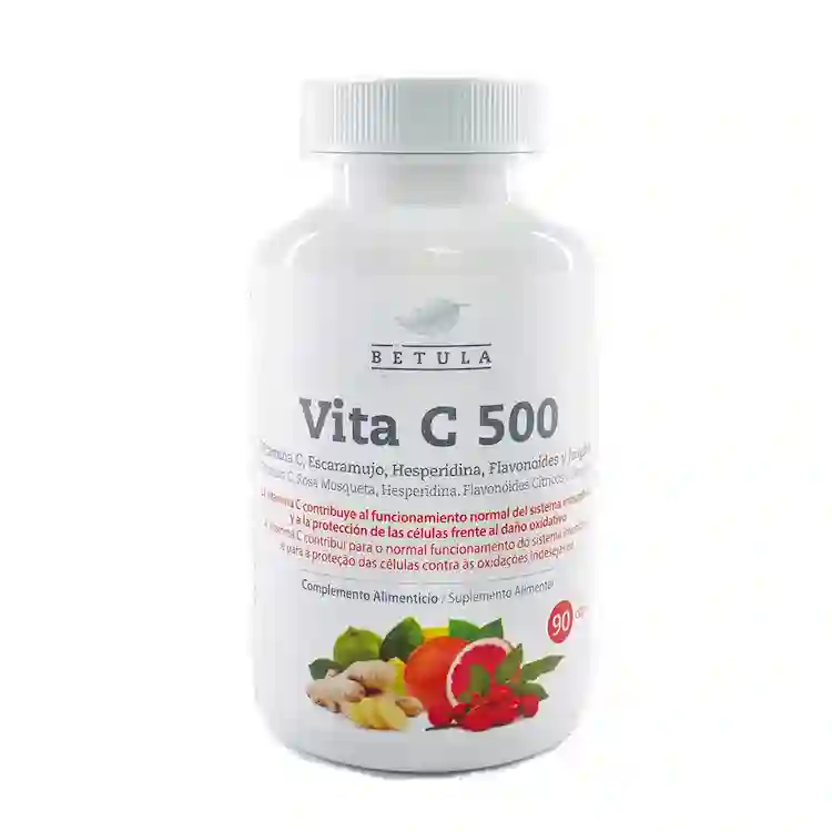 Vita C 500 Bétula 90 Capsules