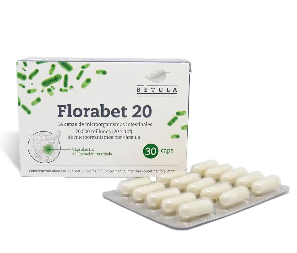 FLORABET 20 Bétula 30 Capsules