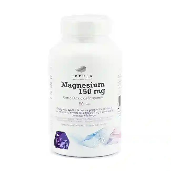 Magnesium 150 mg Bétula 90 capsules