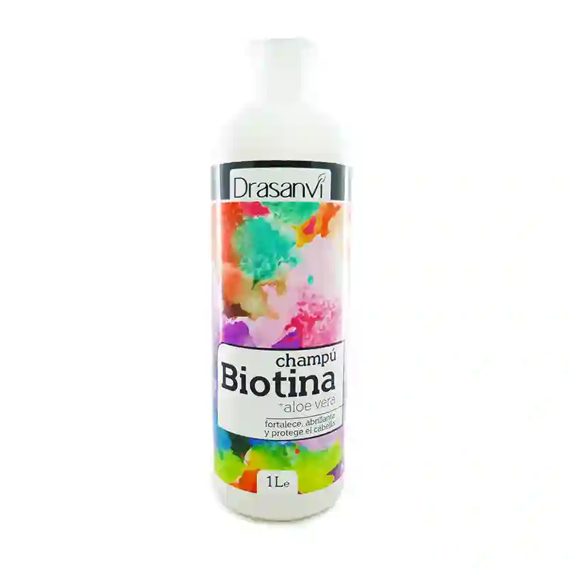 Biotine shampoo and aloe vera drasanvi 1l