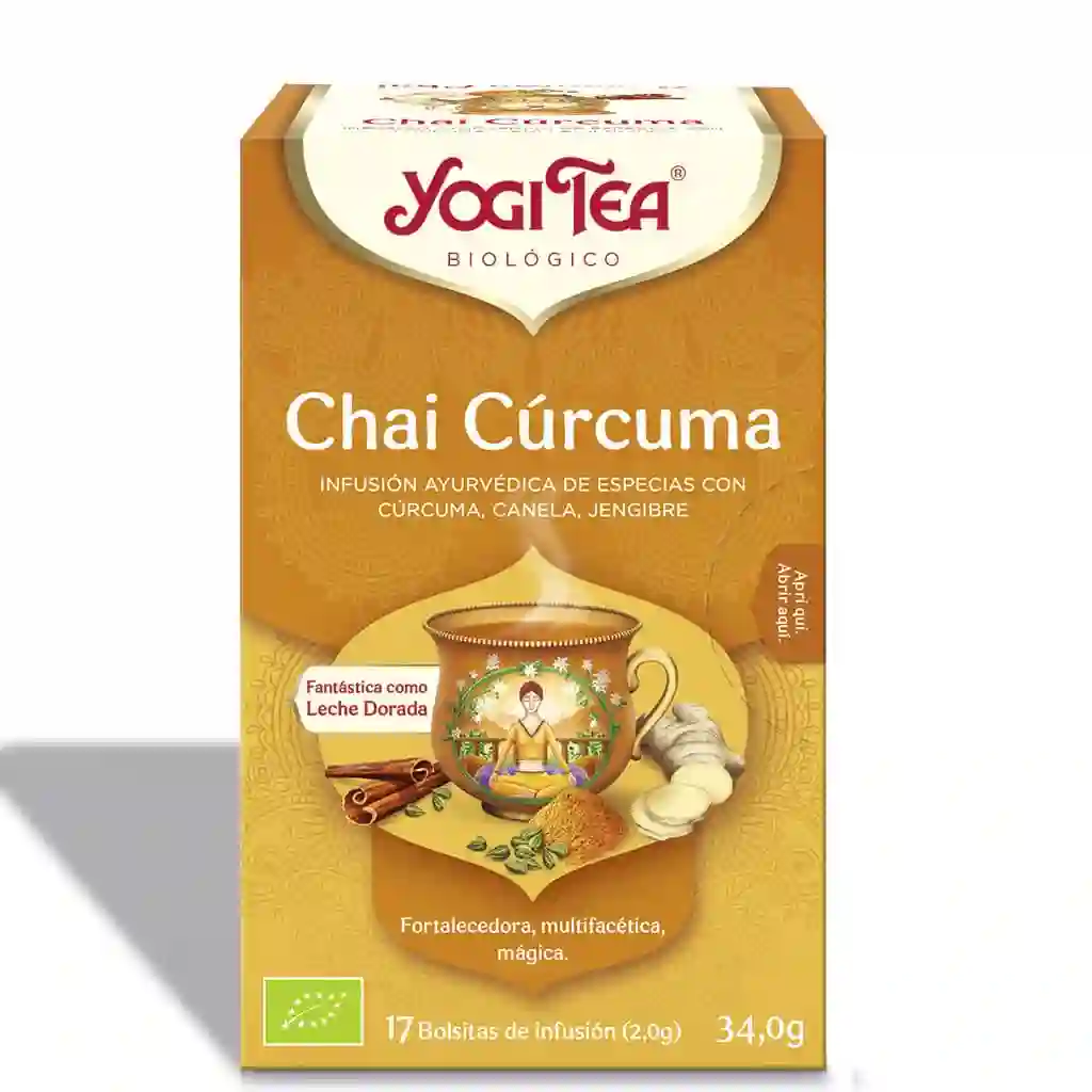 Chai Curcuma Yogi Tea (17 filters)