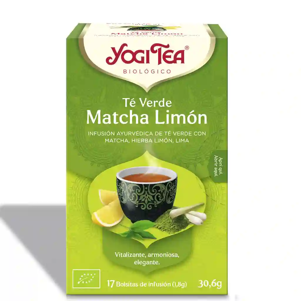 Matcha Limón Yogi Tea (17 filters)