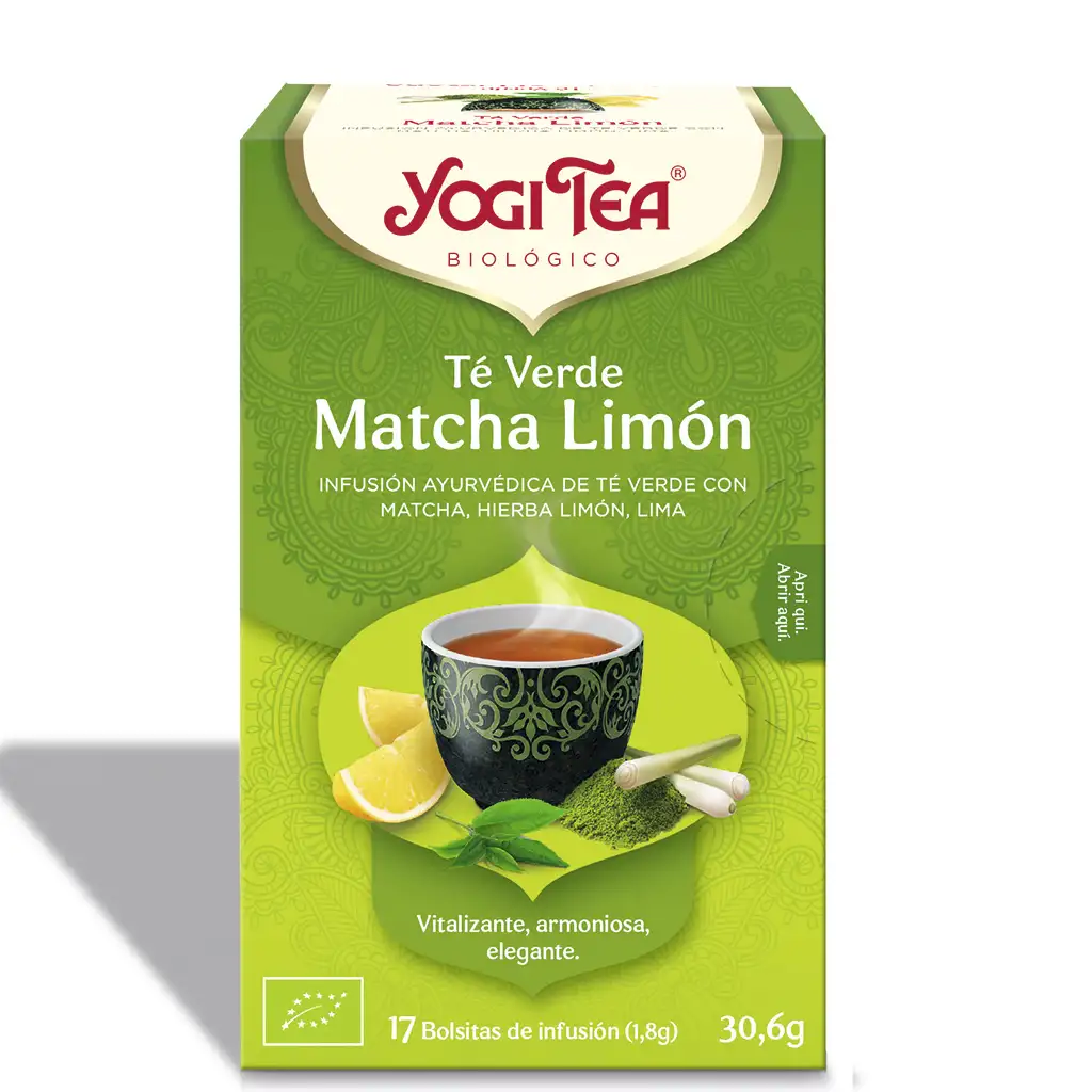 Matcha Limón Yogi Tea (17 filters)