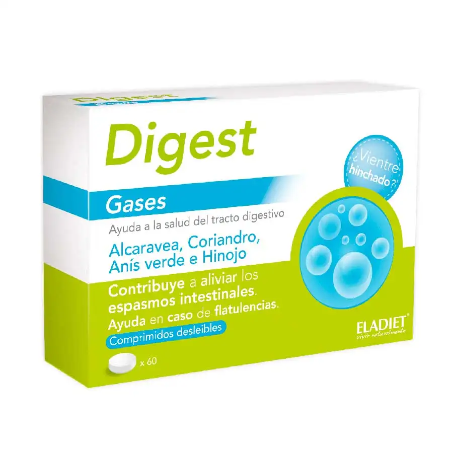 Digest Gases Eladiet 60 tablets