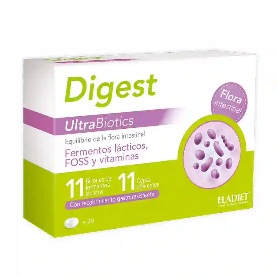 Digest Ultrabiotics Eladiet 30 tablets