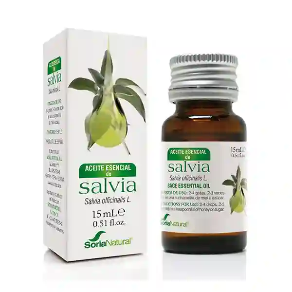 Aceite Esencial de Salvia Soria Natural 15 ml