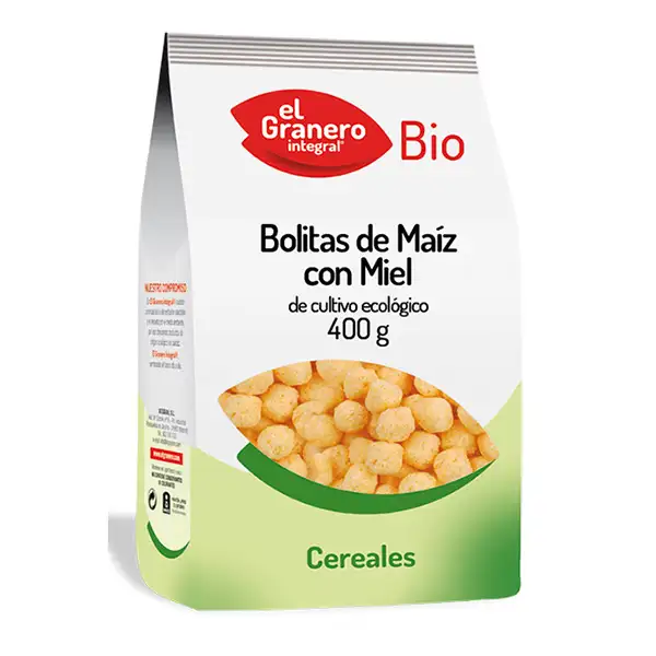 Bolitas de Maíz con Miel El Granero Integral 350 g