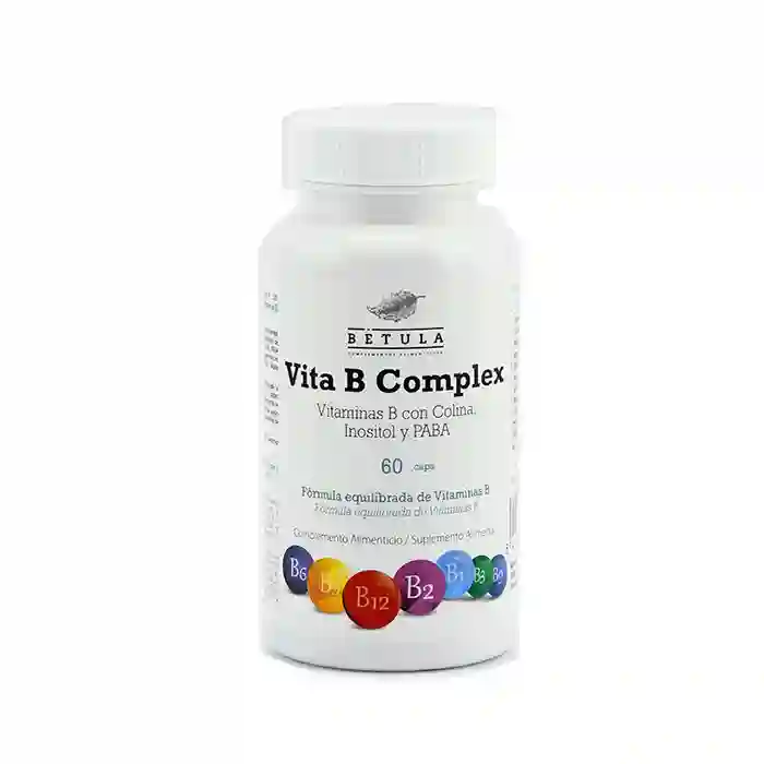 Vita B Complex Bétula 60 Capsules