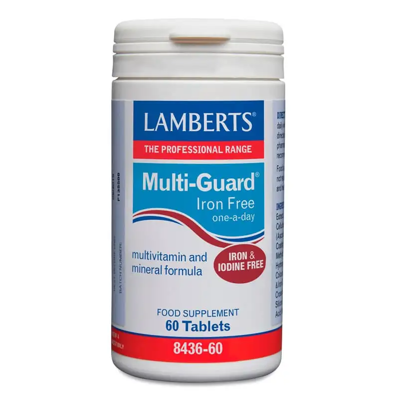 Lamberts sin hierro múltiple Lamberts 60 Tabletas