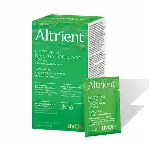 Ala alta (ácido liposomal lipoico r-alfa) 30 Sobres Livon