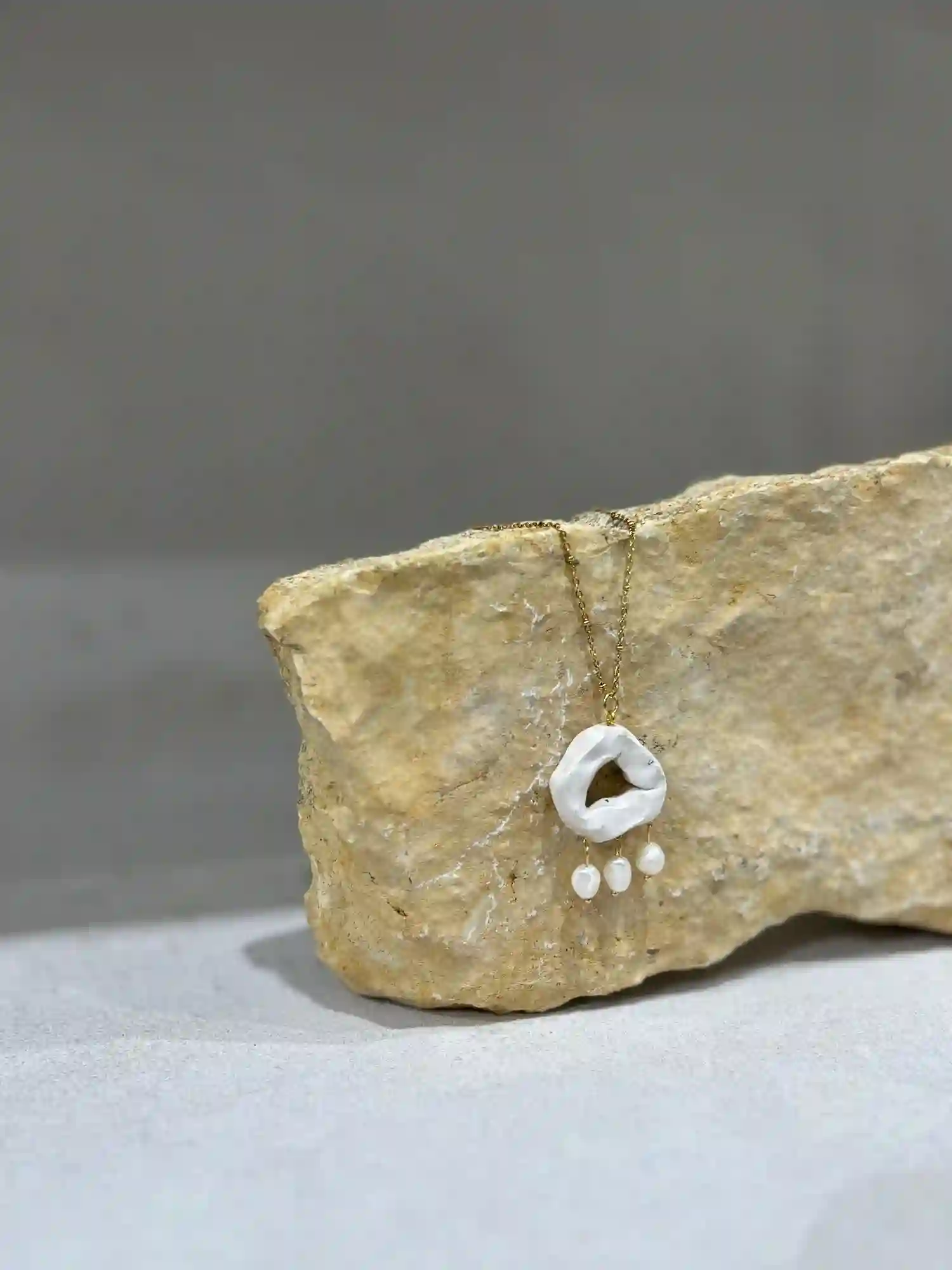 CADENA CÍRCULO CERAMICA / KOKO CHE JOTA