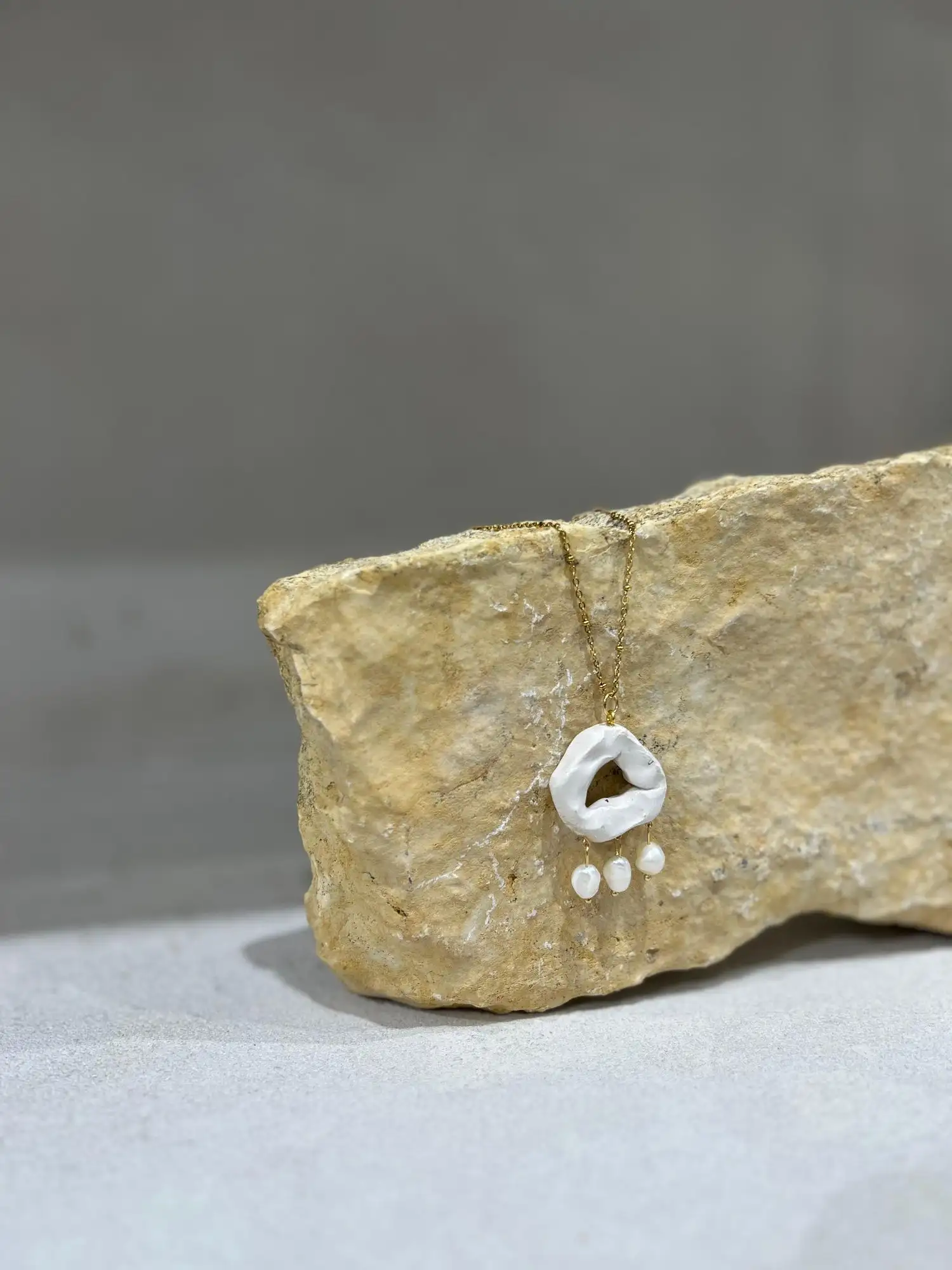 CADENA CÍRCULO CERAMICA / KOKO CHE JOTA