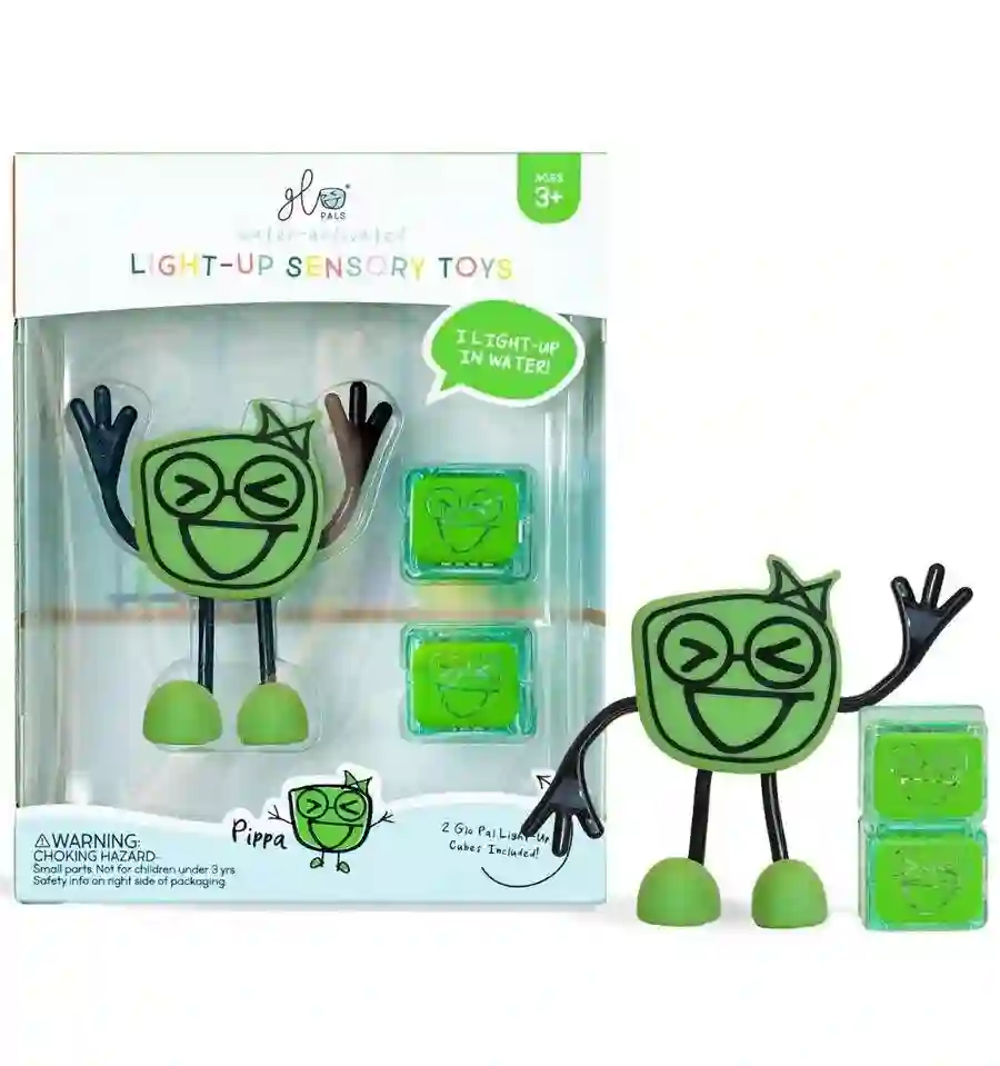 GloPals - Set PIPPA , 2 Cubos luminosos + personaje