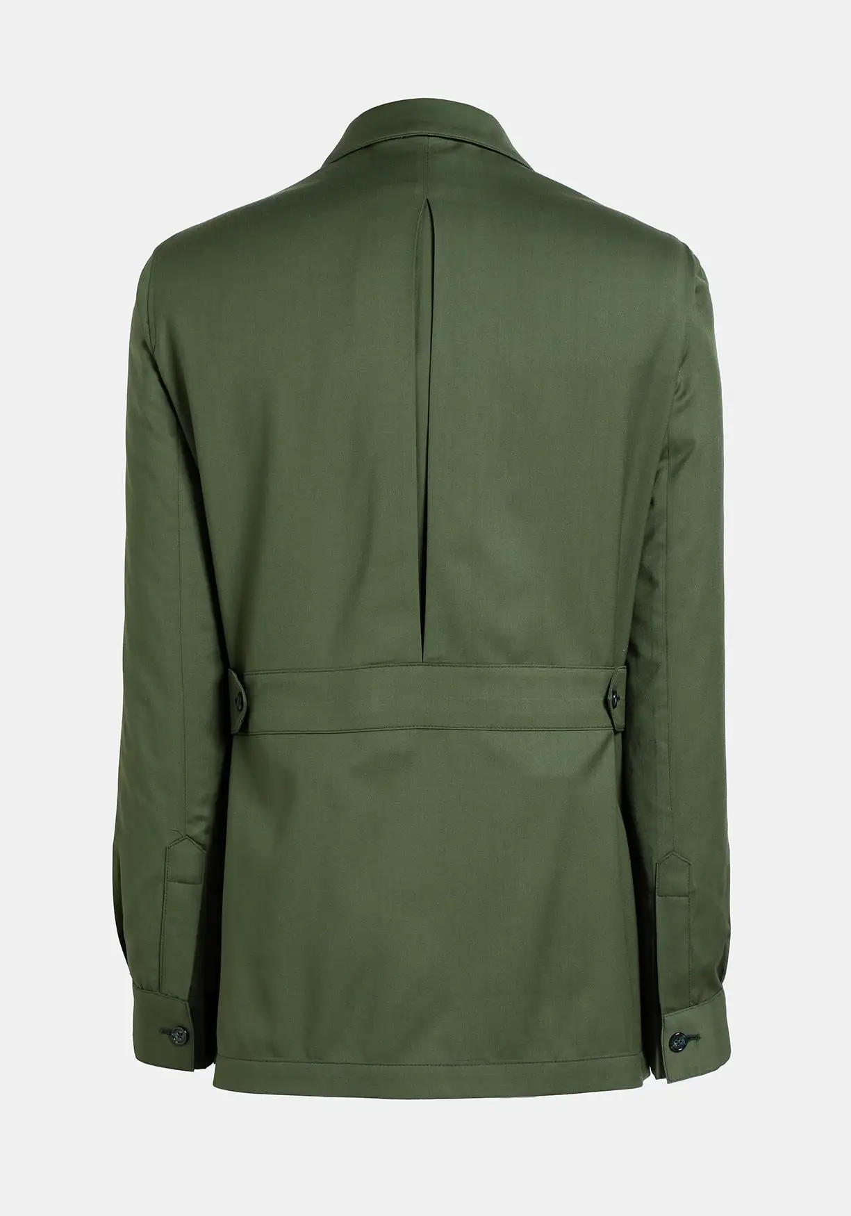 Sobrecamisa verde Súper 130's - Imagen 2